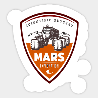 occupy mars Sticker